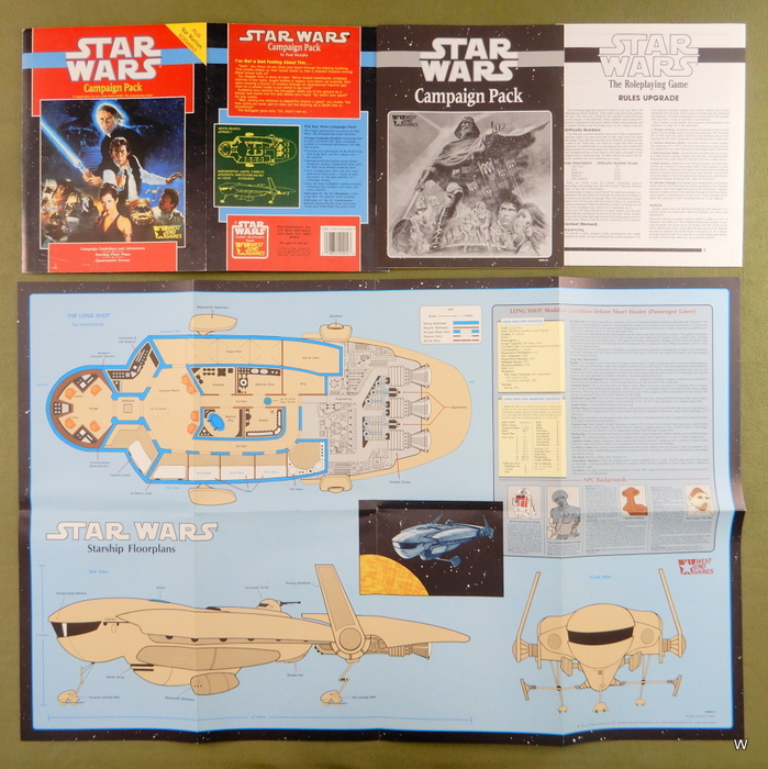 Star Wars RPG 2nd Edition Revised and Expanded West End Games 1996